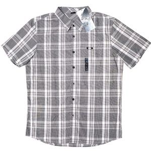 Oakley Mens Button Up Casual Shirt Size L JetBlack